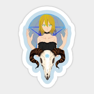 Pentagram Princess Sticker